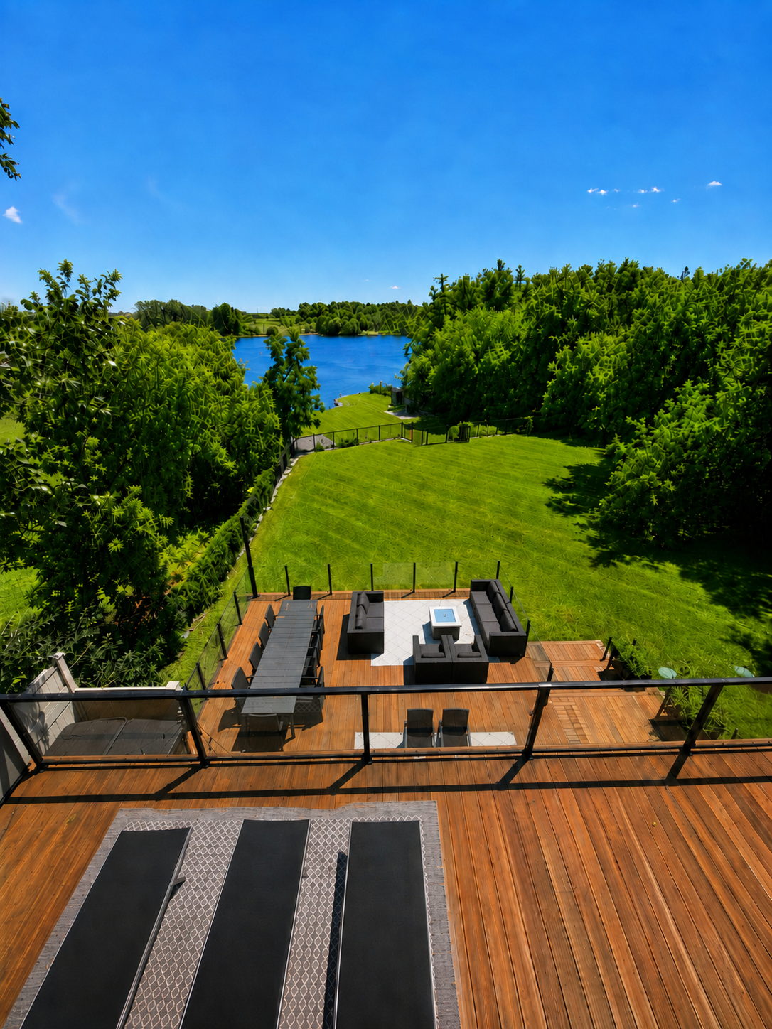 AI Back Yard East Sunrise Suite